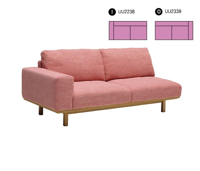 [Karimoku] UU22 sofa : (I)Right (O)Left - arm sofa